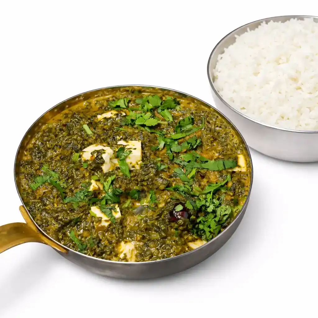 Saag Veg/Chana/Paneer at Naga's South Indian Cuisine 